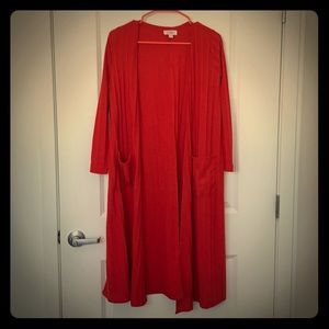 BNWT brick red rubbed Sarah lularoe